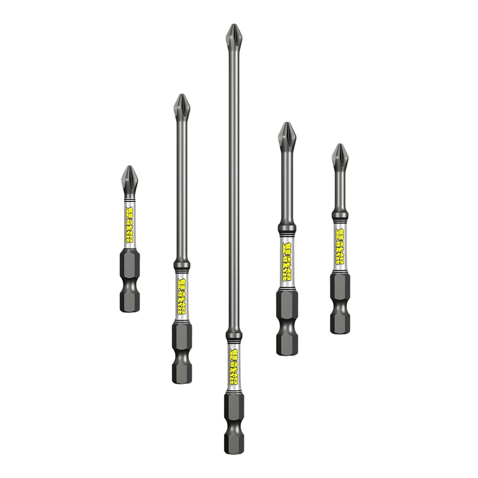 Screwdriver Set - Drill Screwdriver Bit Set 5-Piece Heavy