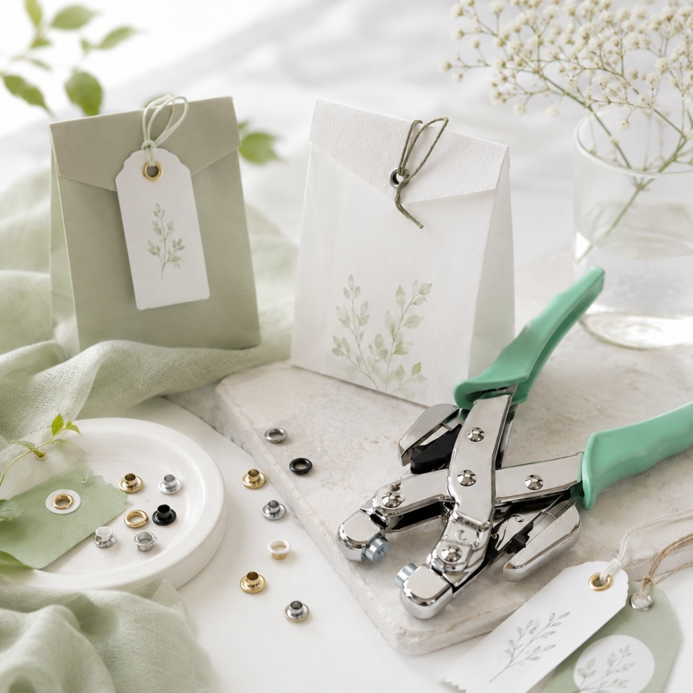 Pliers - Grommet Tool Kit Handheld Hole Punch