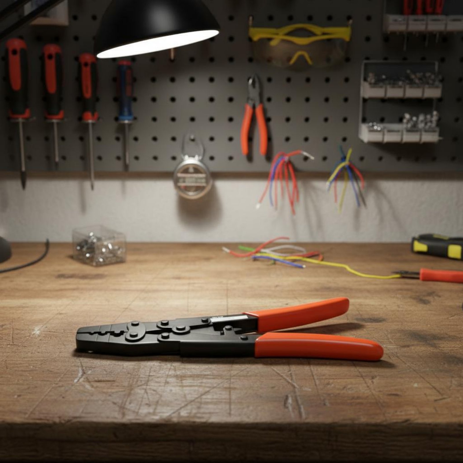 Pliers - Ratchet Crimping Plier Labor-Saving Wire Connector