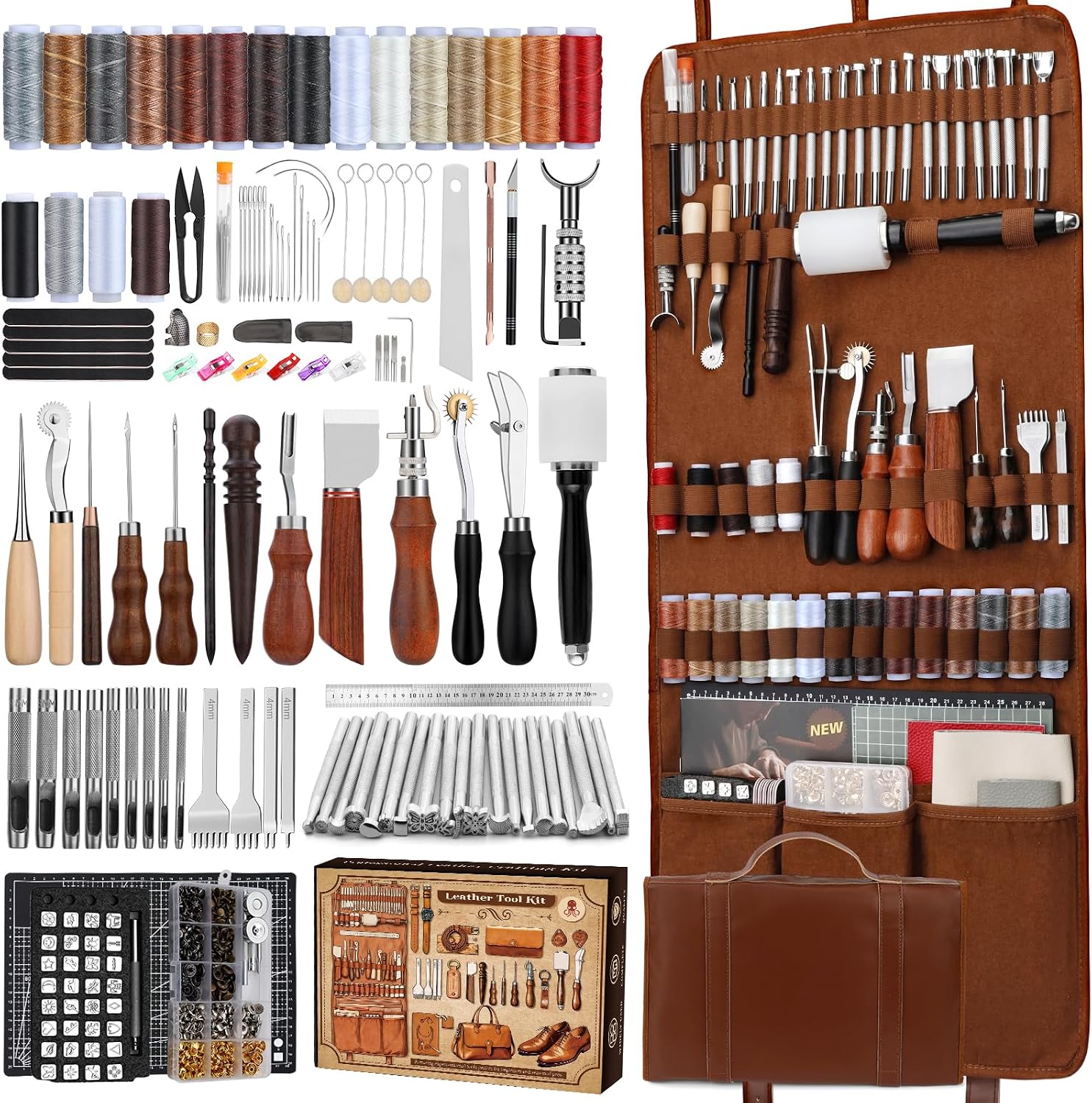 Tool Bag - Leather Working Kit, Leather Working Tools