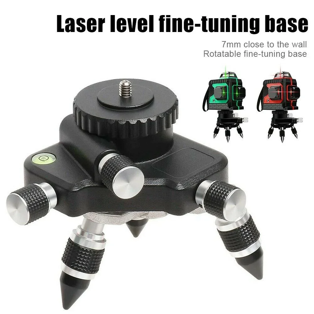 Spirit Level - Laser Level Tripod Bracket Base Degree