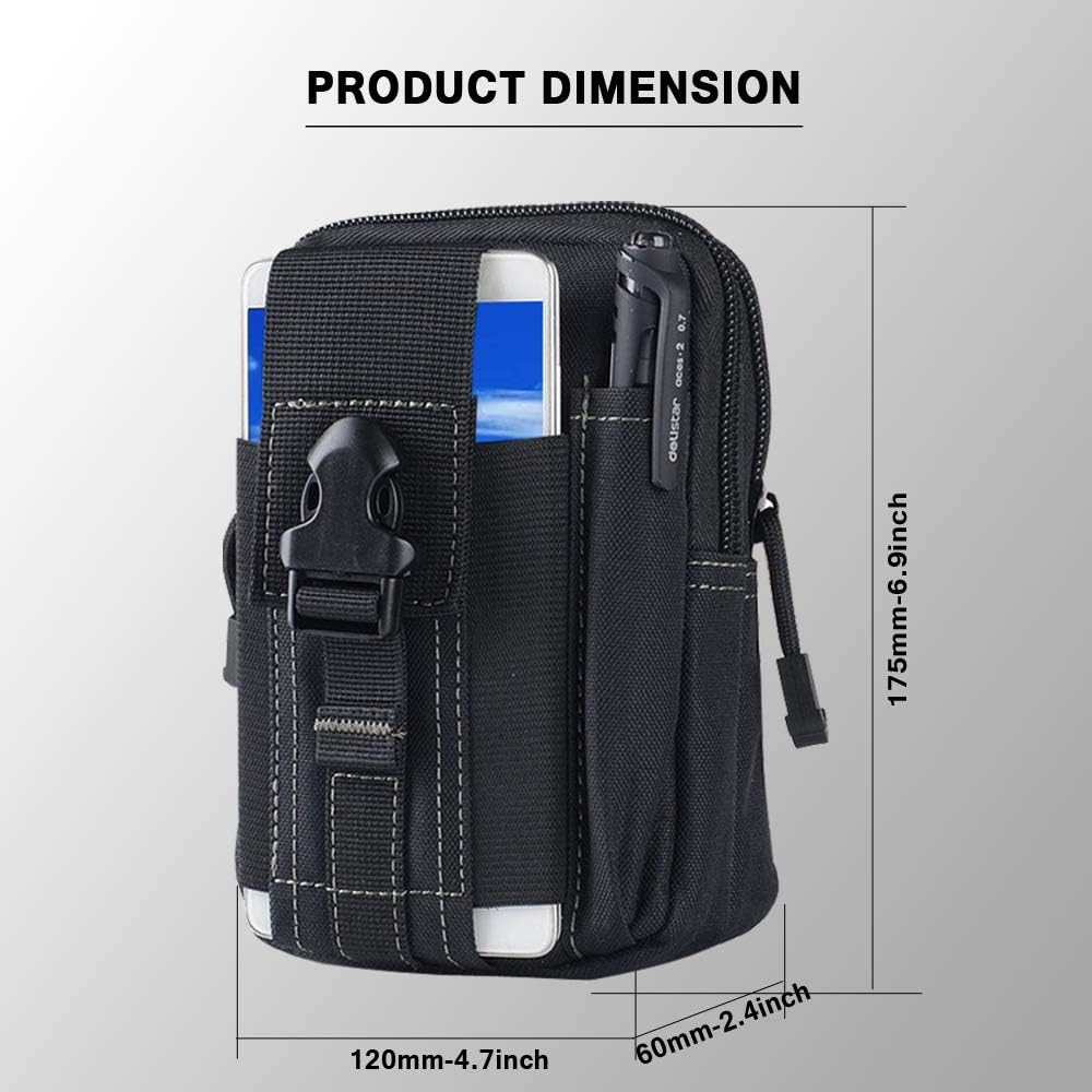 Tactical Molle Belt Pouch Mili - огляд і ціна Tool Bag