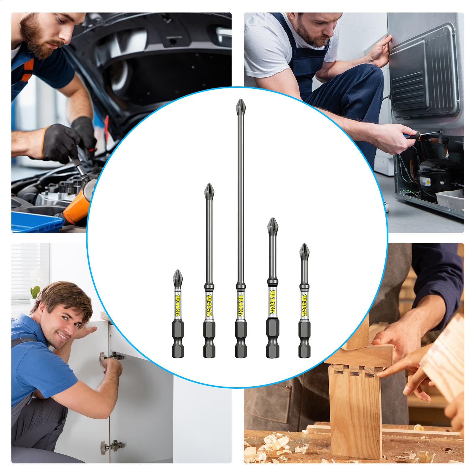 Drill Screwdriver Bit Set 5-Pi - огляд і ціна Screwdriver Set