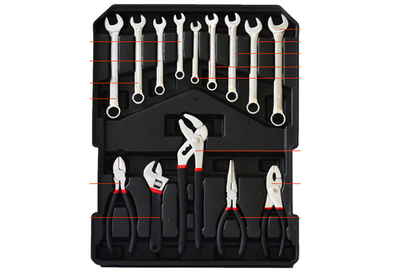 186 Pieces Aluminum Case Troll - огляд і ціна Tool Set