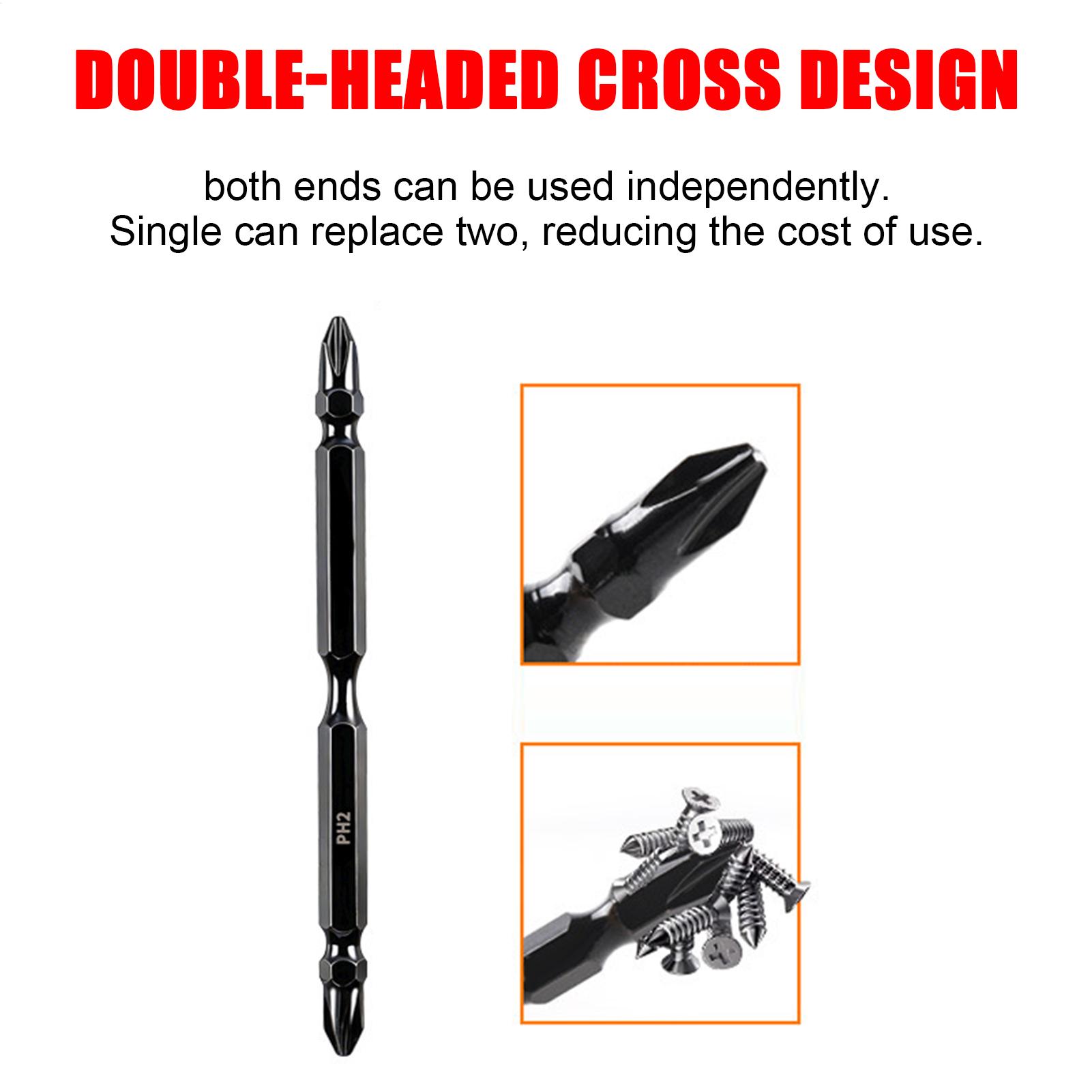Magnetic Drill Bits Double-End - огляд і ціна Screwdriver Set