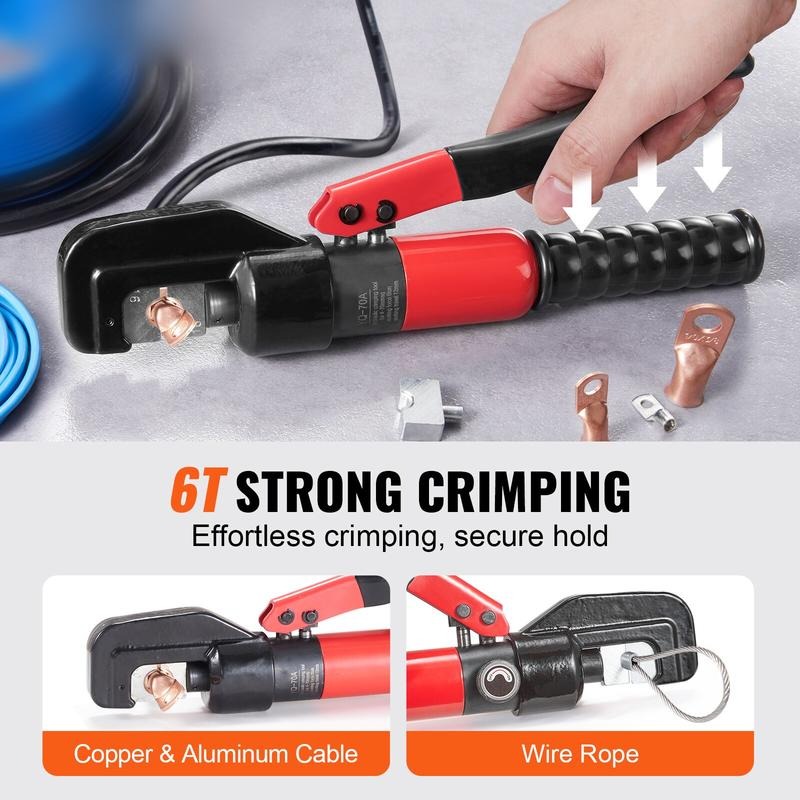 Hydraulic Crimping Tool with 9 - огляд і ціна Pliers