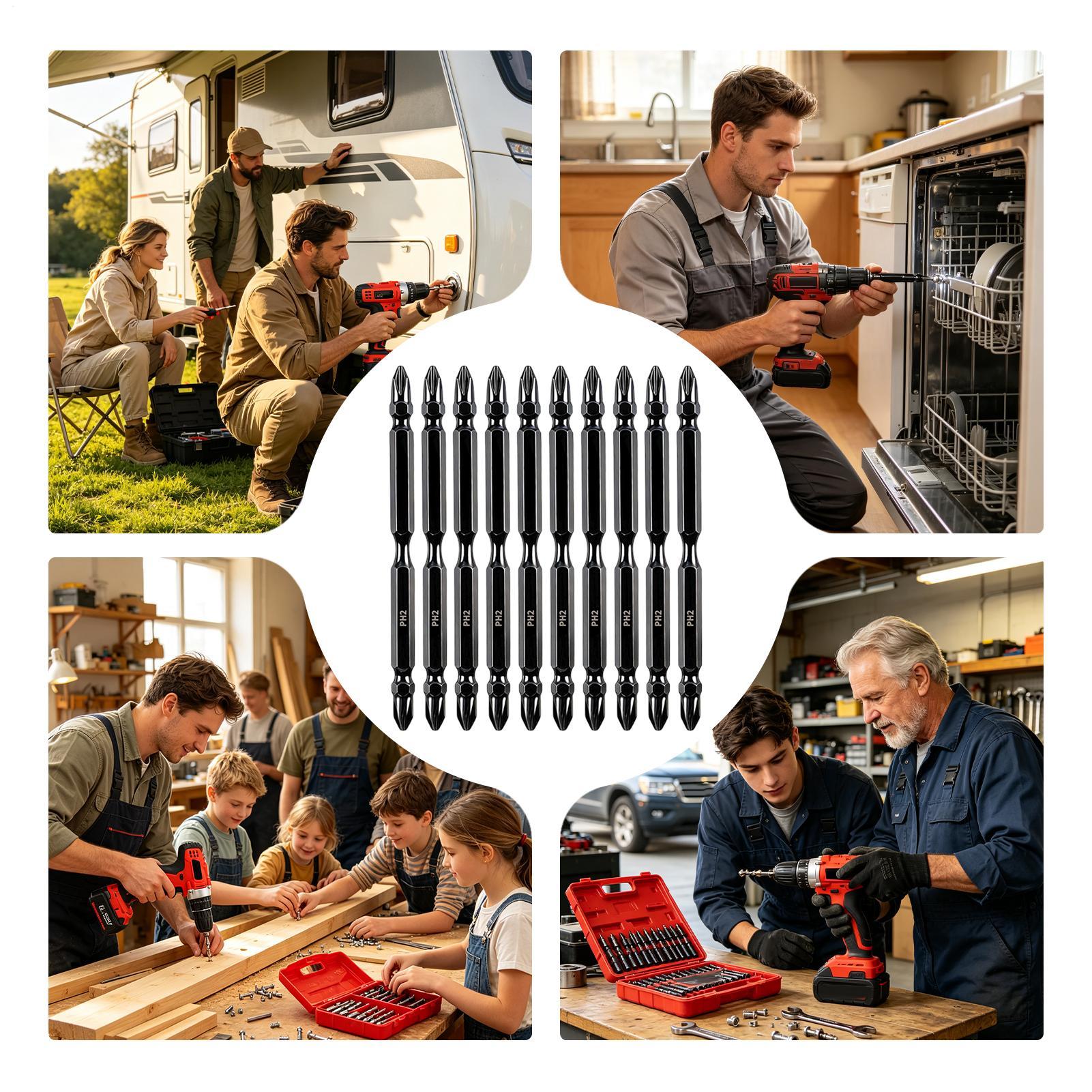 Magnetic Bits For Drill Double - огляд і ціна Screwdriver Set