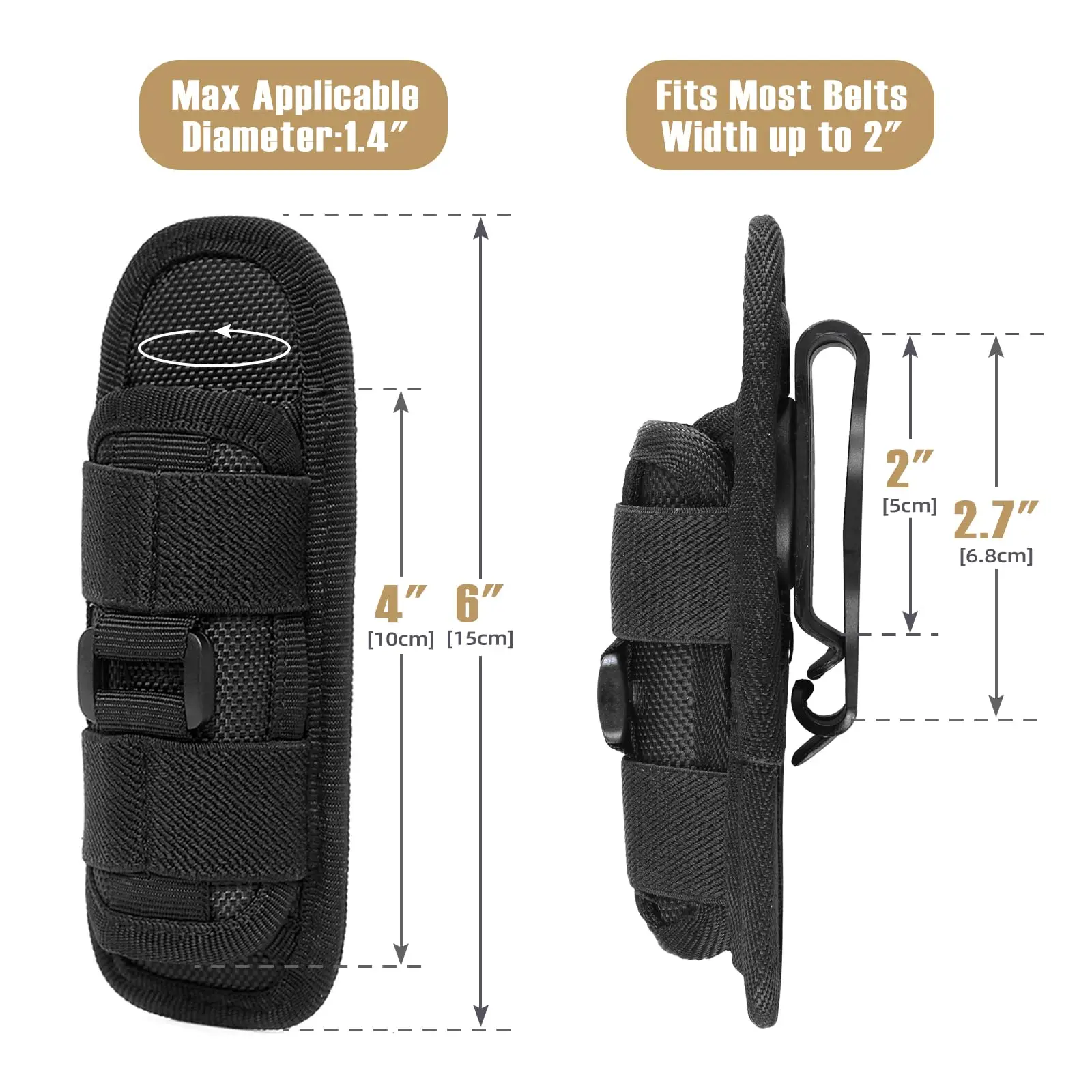 Tactical Flashlight Cover Nylo - огляд і ціна Tool Bag