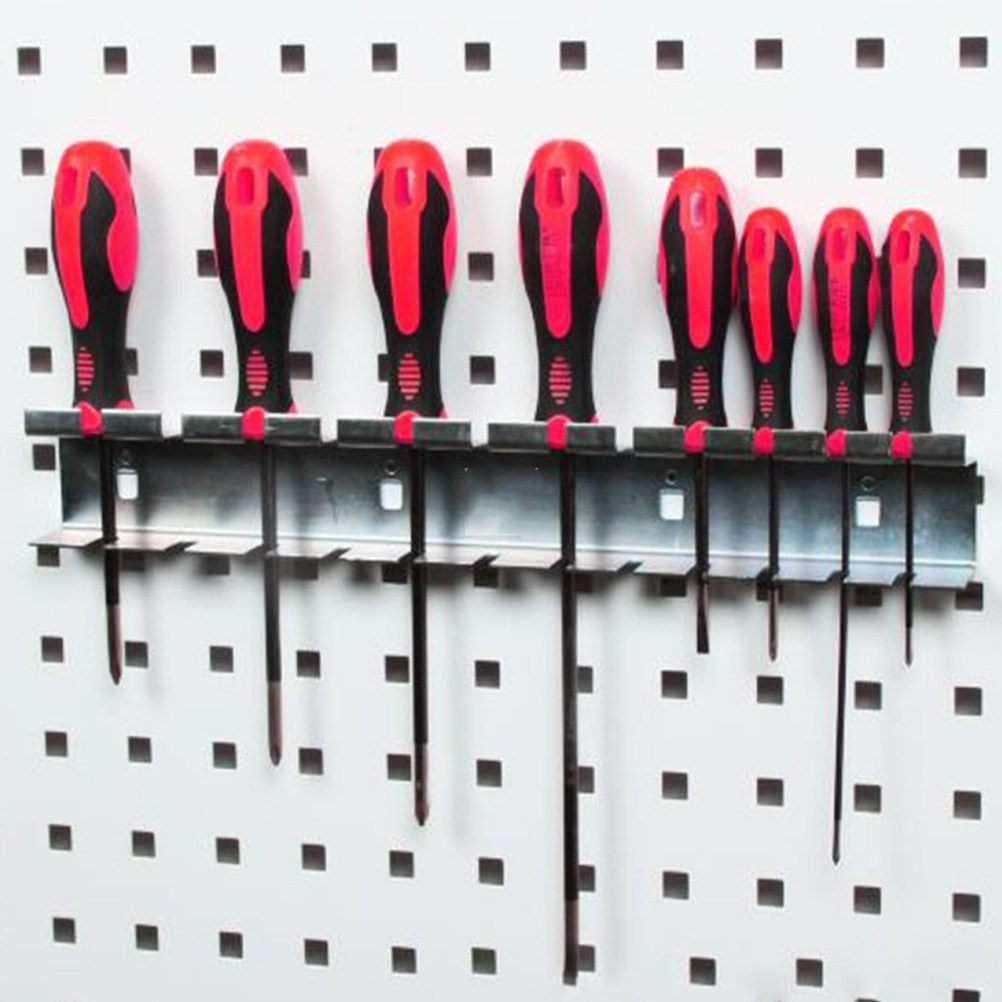 Pegboard Screwdriver Organizer - огляд і ціна Hand Tools In Workshop