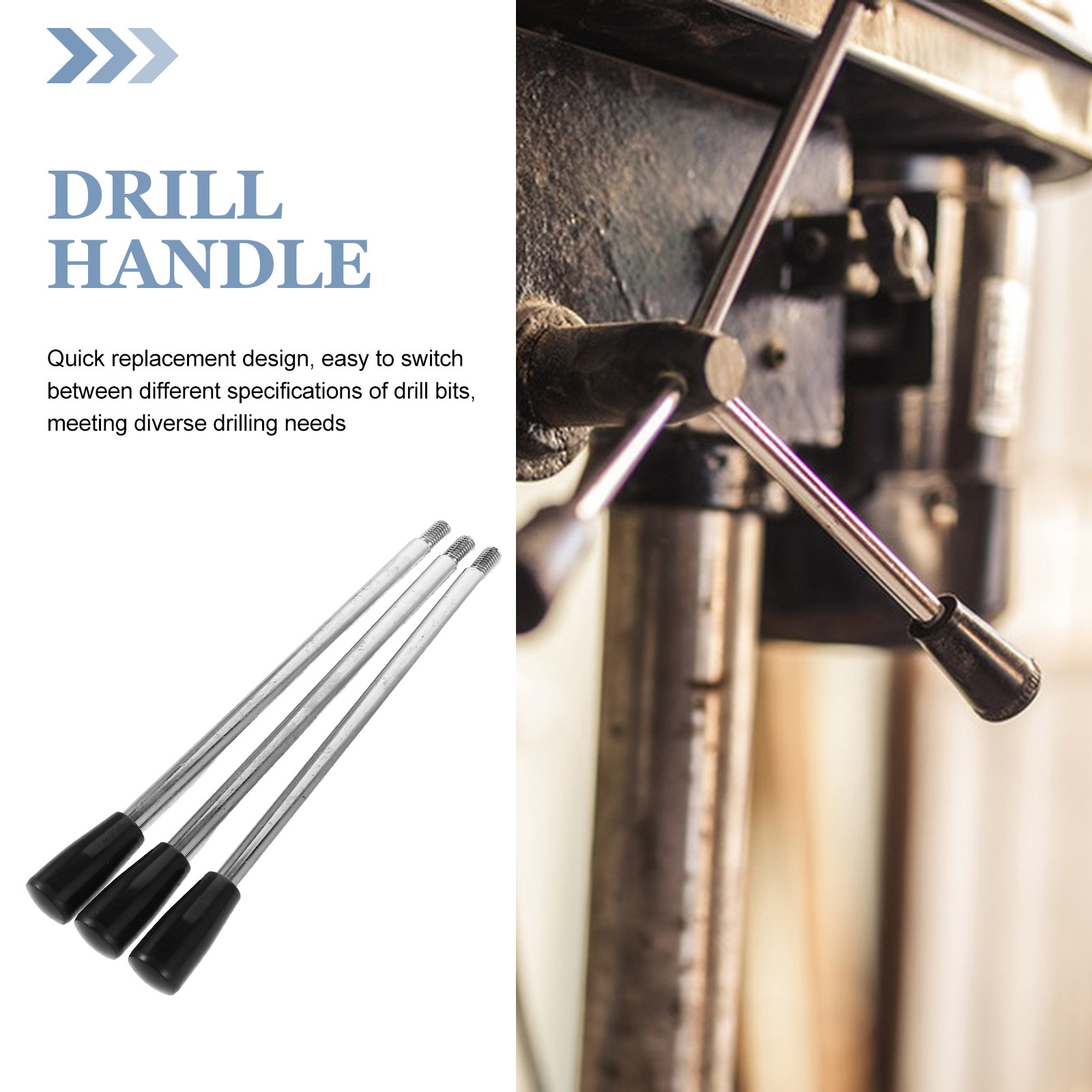 2Pcs Bench Drill Handle M8 Rev - огляд і ціна Drill Press