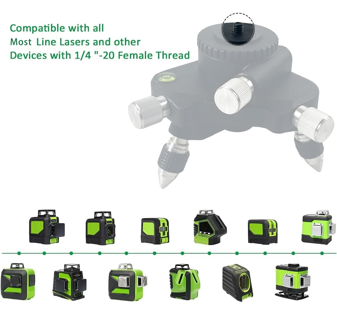 Adjustable Rotation Bracket La - огляд і ціна Spirit Level
