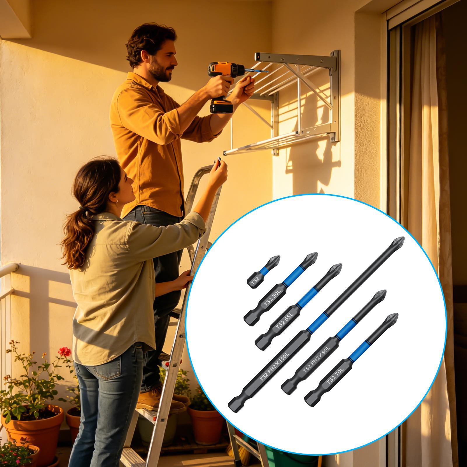Drill Screwdriver Bit Set 6-Pi - огляд і ціна Screwdriver Set