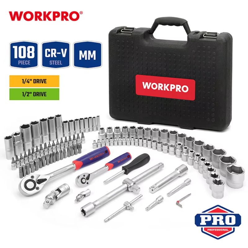108pcs Professional Mechanics  - огляд і ціна Socket Wrench