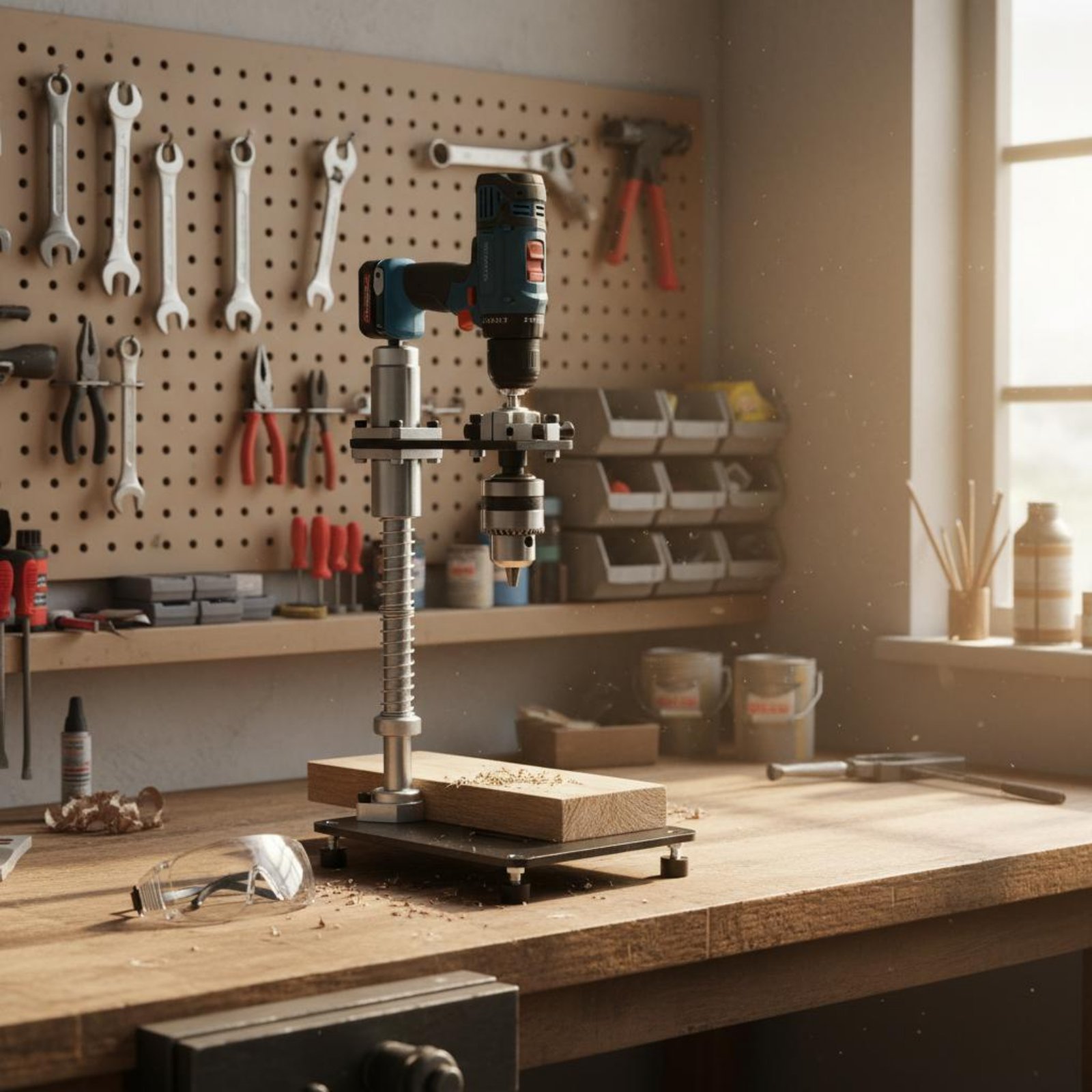 Hand Drill Press Stand Stable  - огляд і ціна Drill Press