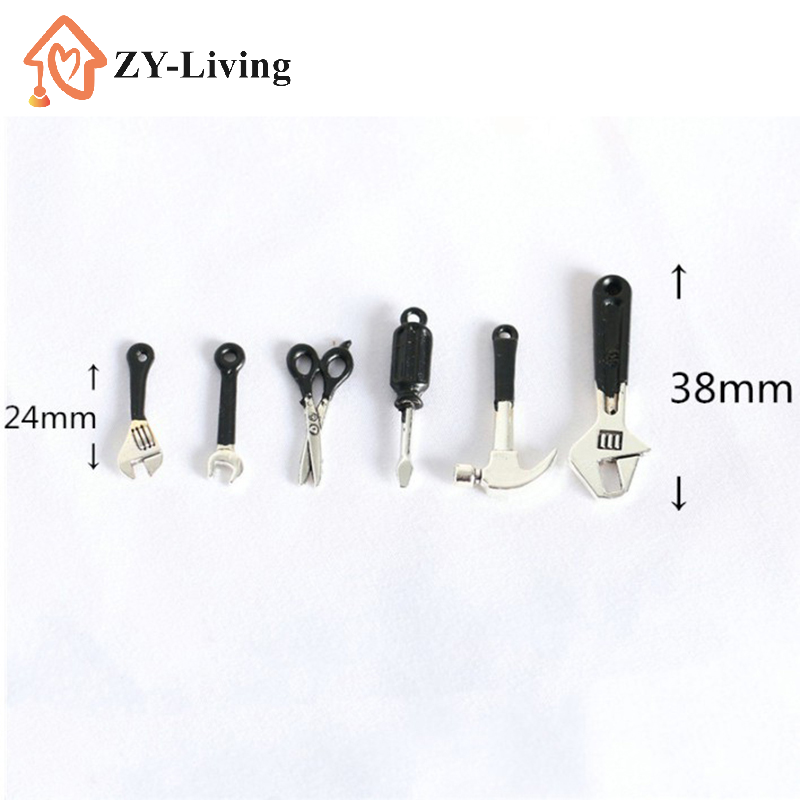 6Pcs/Set Dollhouse Mini Repair - огляд і ціна Wrench Set